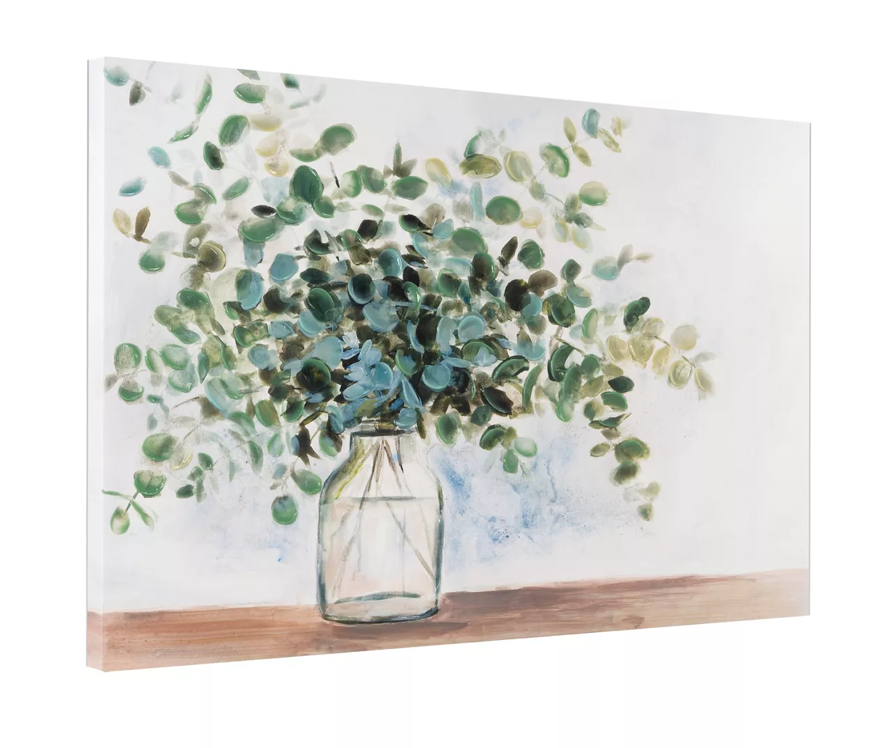 Eucalyptus Textured Wrapped Canvas 2 Eucalyptus Textured Wrapped Canvas - Image 2