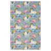Unicorn Wish Blue Multi-Color Area Rug, (3' 4" X 5')