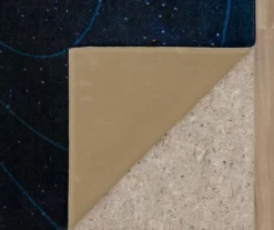 Black & Multi-Color Solar System Area Rug, (3' 4" X 5') -Home Decor Store 810599923 A8 2