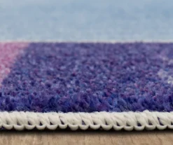 Blue & Rainbow Alphabet Border Area Rug, (5' X 8') 12 Blue & Rainbow Alphabet Border Area Rug, (5' X 8') -Home Decor Store 810599927 A8 4