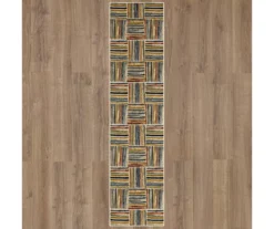Hermes Beige & Multi-Color Weave Print Area Rug, (2' X 8') 11 Hermes Beige & Multi-Color Weave Print Area Rug, (2' X 8') -Home Decor Store 810600396 A0 2