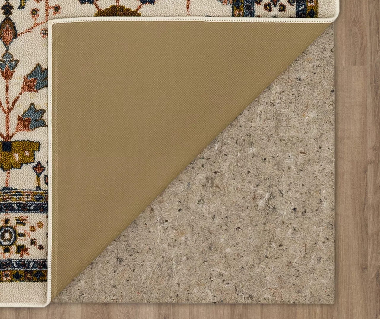 Muskberry Cream & Brown Floral Area Rug, (7.5' X 10') 3 Muskberry Cream & Brown Floral Area Rug, (7.5' X 10') - Image 3