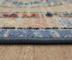 Coeus Blue & Peach Ornamental Area Rug, (2' X 8') -Home Decor Store 810600468 A8 4