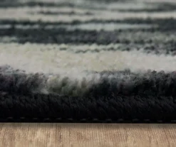 Hip Ikat Charcoal & Gray Area Rug, (5' X 8') -Home Decor Store 810600596 A8 4