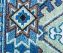 Odell Navy & Gray Pattern Patchwork Area Rug, (8' X 10') -Home Decor Store 810600606 A8 3