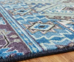 Odell Navy & Gray Pattern Patchwork Area Rug, (8' X 10') -Home Decor Store 810600606 A8 4