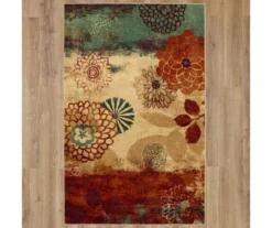 Mohawk Pandora Earth-Tone Floral Area Rug 22 Mohawk Pandora Earth-Tone Floral Area Rug -Home Decor Store 810600641 A0 2