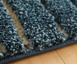 Vado Blue Geometric Area Rug, (4' X 6') -Home Decor Store 810600727 A8 4