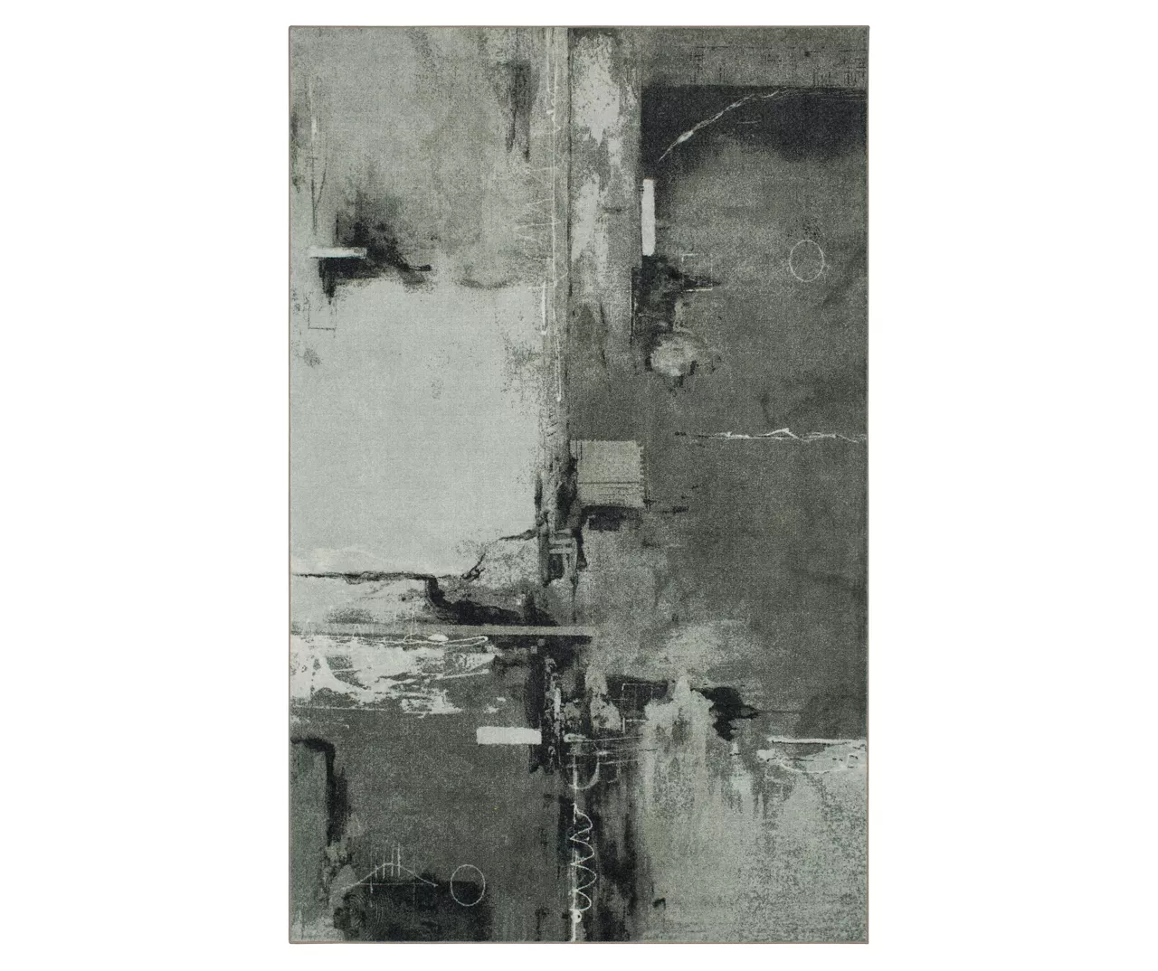 Mohawk Home Fusion Gray & Black Area Rug 7 Mohawk Home Fusion Gray & Black Area Rug - Image 7