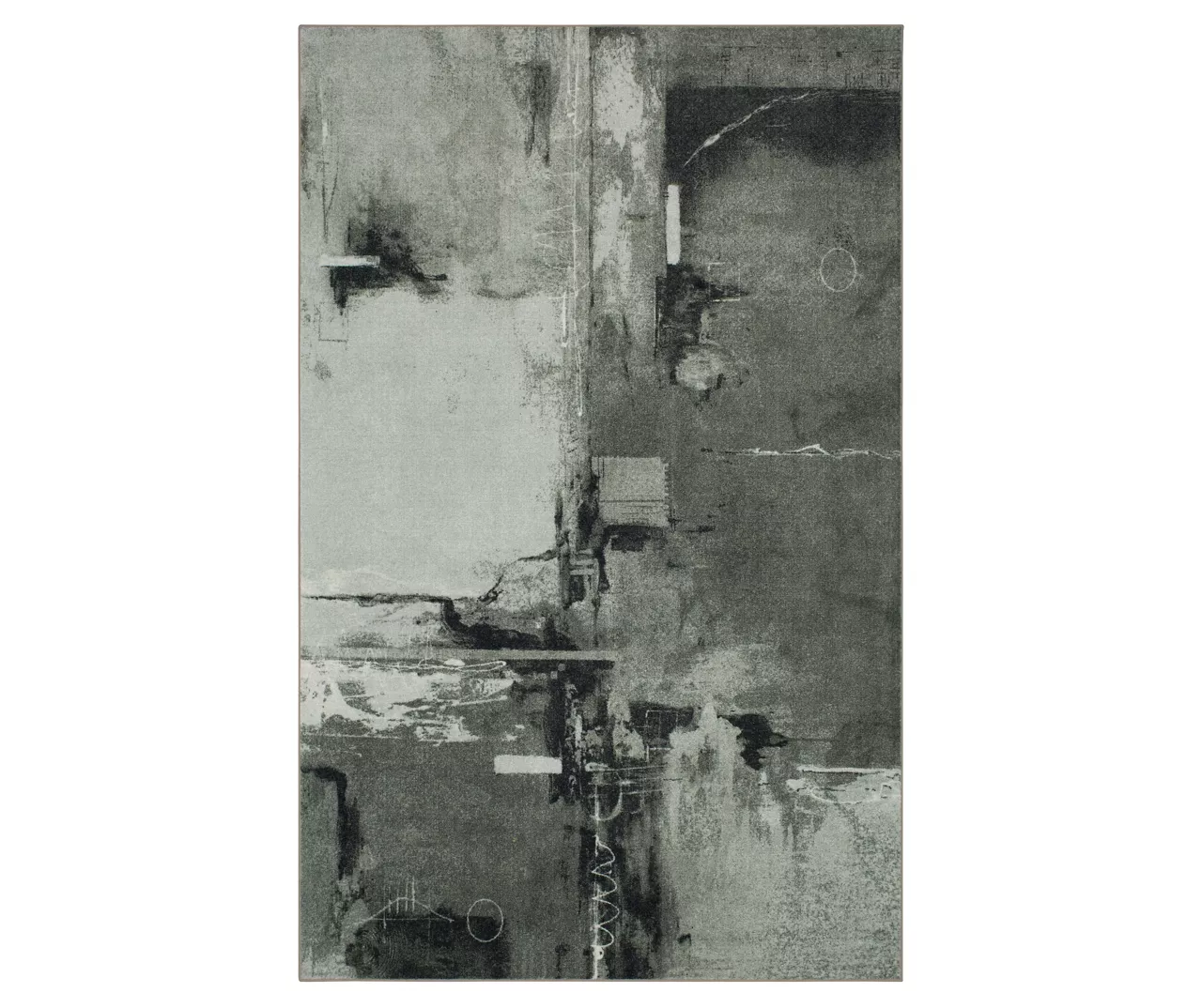 Mohawk Home Fusion Gray & Black Area Rug 8 Mohawk Home Fusion Gray & Black Area Rug - Image 8