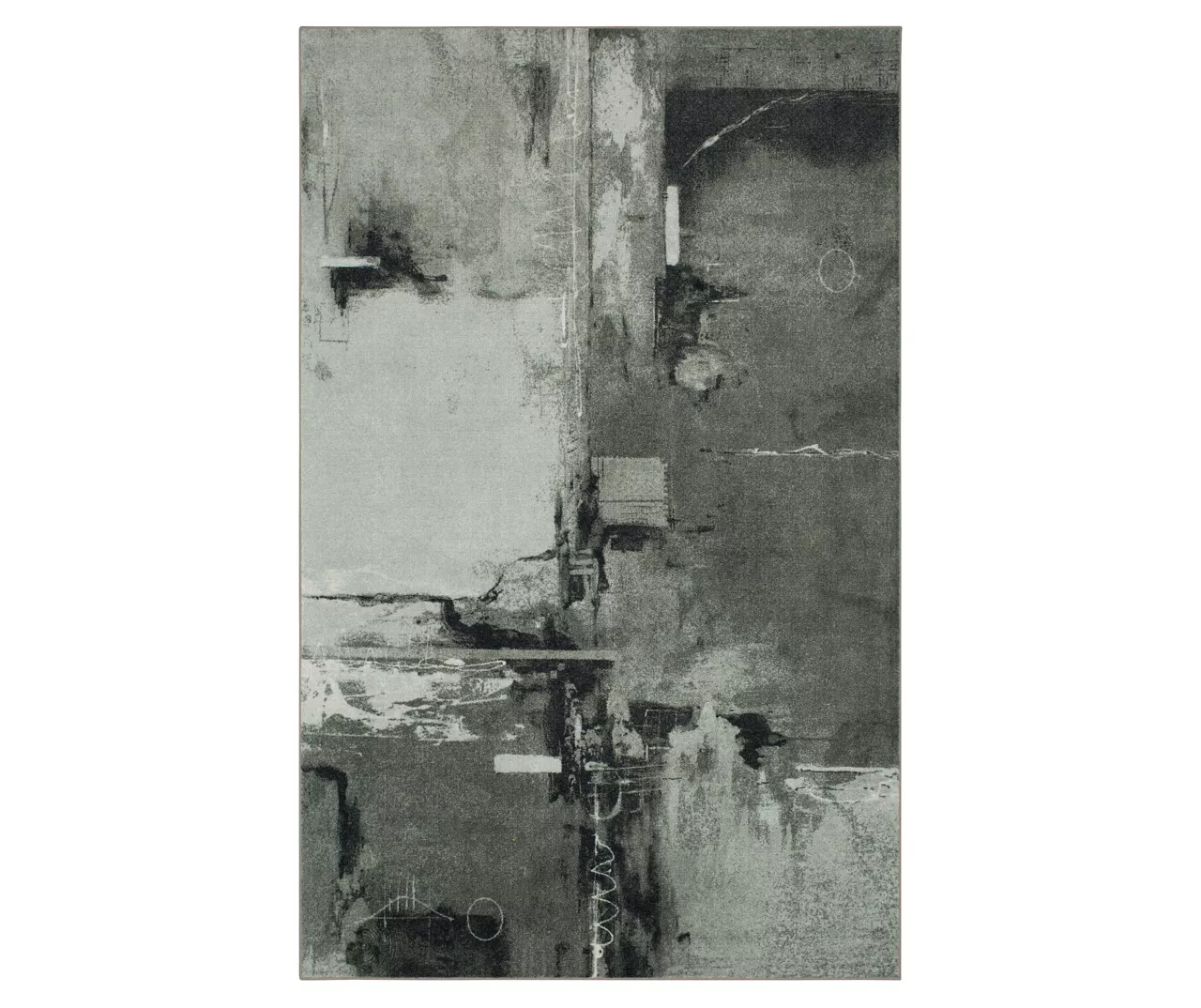 Mohawk Home Fusion Gray & Black Area Rug 9 Mohawk Home Fusion Gray & Black Area Rug - Image 9