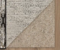 Paradise Grove Dark Gray & Tan Arabesque Outdoor Area Rug, (5' 3" X 7.5') 12 Paradise Grove Dark Gray & Tan Arabesque Outdoor Area Rug, (5' 3" X 7.5') -Home Decor Store 810600839 A8 2