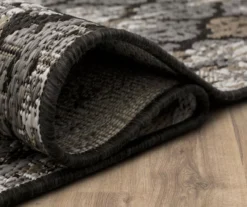 Paradise Grove Dark Gray & Tan Arabesque Outdoor Area Rug, (5' 3" X 7.5') 17 Paradise Grove Dark Gray & Tan Arabesque Outdoor Area Rug, (5' 3" X 7.5') -Home Decor Store 810600839 A8 5