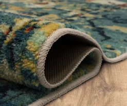 Essa Blue & Beige Ornamental Area Rug, (2' X 3') -Home Decor Store 810600889 A8 5