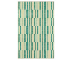 Mohawk Home Augusta Stripe Light Blue Area Rug