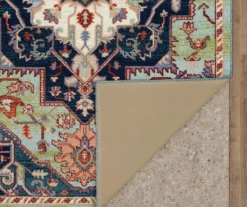 Tethys Green & Blue Ornamental Accent Rug, (20" X 34") 11 Tethys Green & Blue Ornamental Accent Rug, (20" X 34") -Home Decor Store 810601028 A8 2