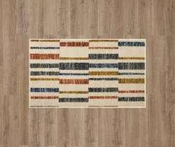 Tilton Beige & Multi-Color Block Pattern Accent Rug, (20" X 34") -Home Decor Store 810601115 A0 2