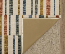 Tilton Beige & Multi-Color Block Pattern Accent Rug, (20" X 34") -Home Decor Store 810601115 A8 2