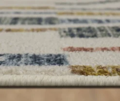 Tilton Beige & Multi-Color Block Pattern Accent Rug, (20" X 34") -Home Decor Store 810601115 A8 4