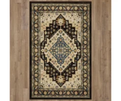 Akron Brown & Beige Geometric Area Rug, (5' X 8') -Home Decor Store 810601127 A0 2