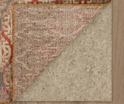 Paradise Grove Rust & Gray Arabesque Outdoor Area Rug, (4' X 5.5') -Home Decor Store 810601168 A8 2