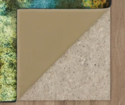 Glaicer Water Blue & Beige Abstract Area Rug, (4' X 6') -Home Decor Store 810601239 A8 2