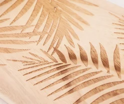 Wild Sedona Brown Etched Palm Wood Tray -Home Decor Store 810601629 A8 2