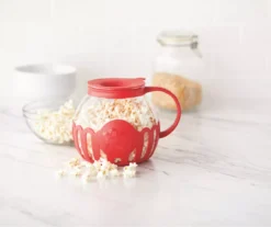 Ecolution Micro-Pop Red Microwave Popcorn Popper, 3 Quarts -Home Decor Store 810602464 A0 8