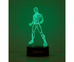 Marvel Spider-Man Multi-Color Acrylic Lamp -Home Decor Store 810603608 B0 2