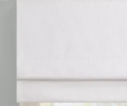 Eclipse Drew White Roman Blackout Shade -Home Decor Store 810605531 810605532 810605533 810605534 810605535 A8 4