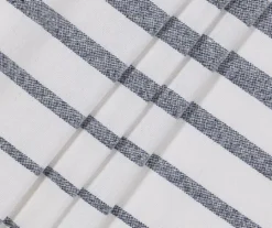 Amari White & Navy Stripe Light-Filtering Rod Pocket Curtain Panel, (95") 10 Amari White & Navy Stripe Light-Filtering Rod Pocket Curtain Panel, (95") -Home Decor Store 810605558 810605559 810605560 A8 3 1