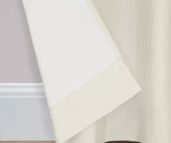 Kendall Ivory Blackout Grommet Curtain Panel, (84") -Home Decor Store 810605564 810605565 810605566 A8 5
