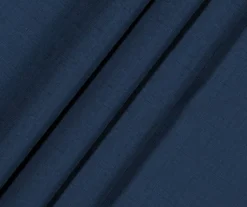 Kendall Denim Blue Blackout Grommet Curtain Panel, (63") -Home Decor Store 810605567 810605568 810605600 A8 3