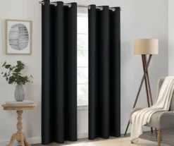 Eclipse Kendall Blackout Grommet Curtain Panel -Home Decor Store 810605592 810605593 810605594 A8 2 1