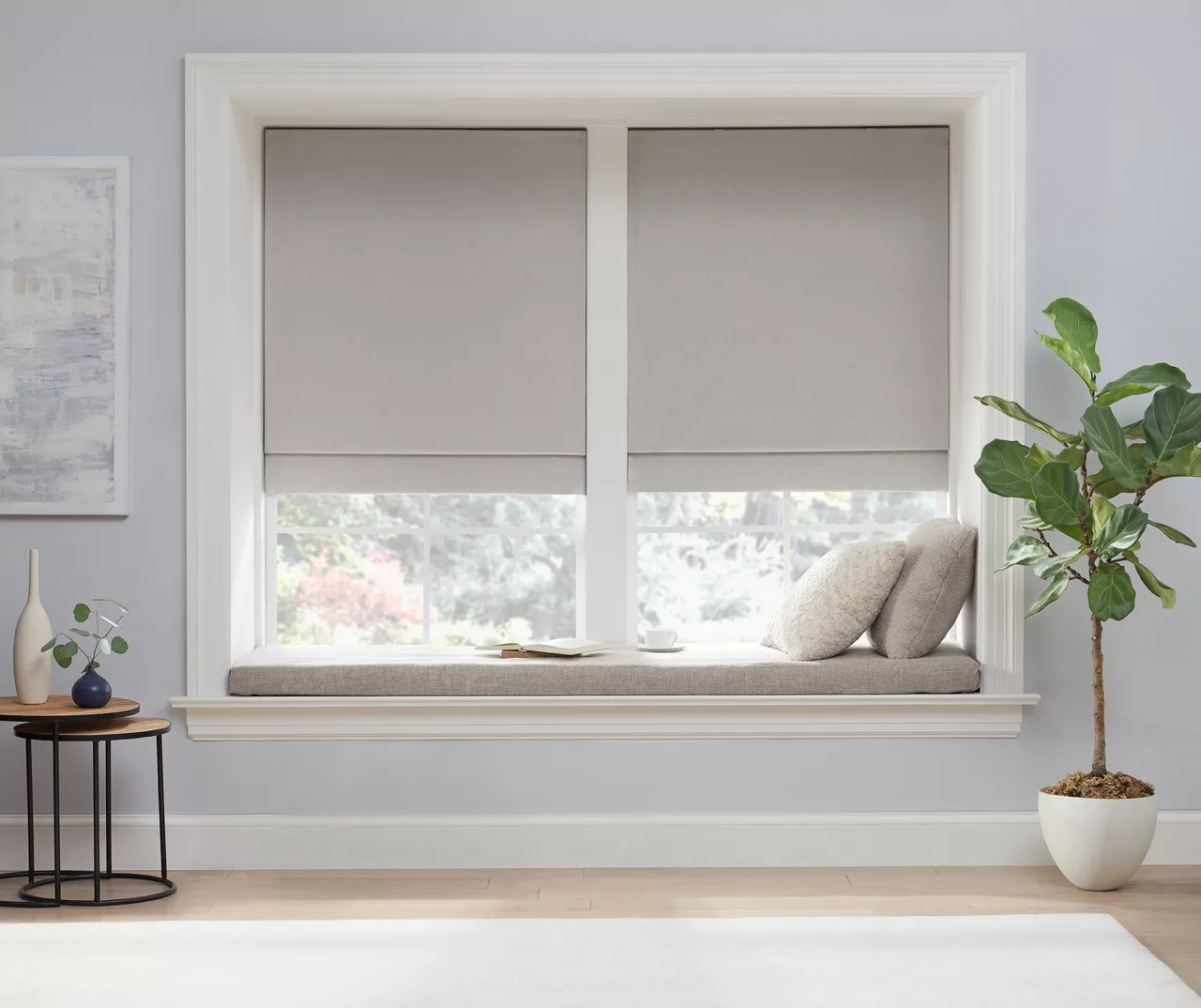 Eclipse Kylie Gray Blackout Roman Shade 3 Eclipse Kylie Gray Blackout Roman Shade - Image 3