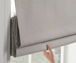 Eclipse Kylie Gray Blackout Roman Shade 15 Eclipse Kylie Gray Blackout Roman Shade -Home Decor Store 810605609 810605610 810605611 810605612 810605613 A8 7