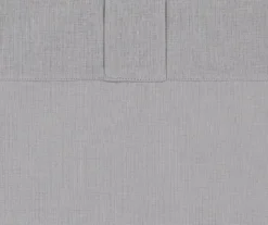 Ardmore Gray Tassel-Accent Light-Filtering Rod Pocket Curtain Panel, (108") -Home Decor Store 810605644 810605645 810605646 810605647 A8 8 1