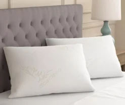 White Bamboo Lux Pillow 10 White Bamboo Lux Pillow -Home Decor Store 810608347 B0 5