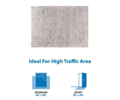 Sophie Talas Trellis Area Rug -Home Decor Store 810608565 810608566 B0 13