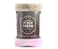 Purple & Pink Unicorn Raschel Throw, (50" X 60") -Home Decor Store 810609842 A0