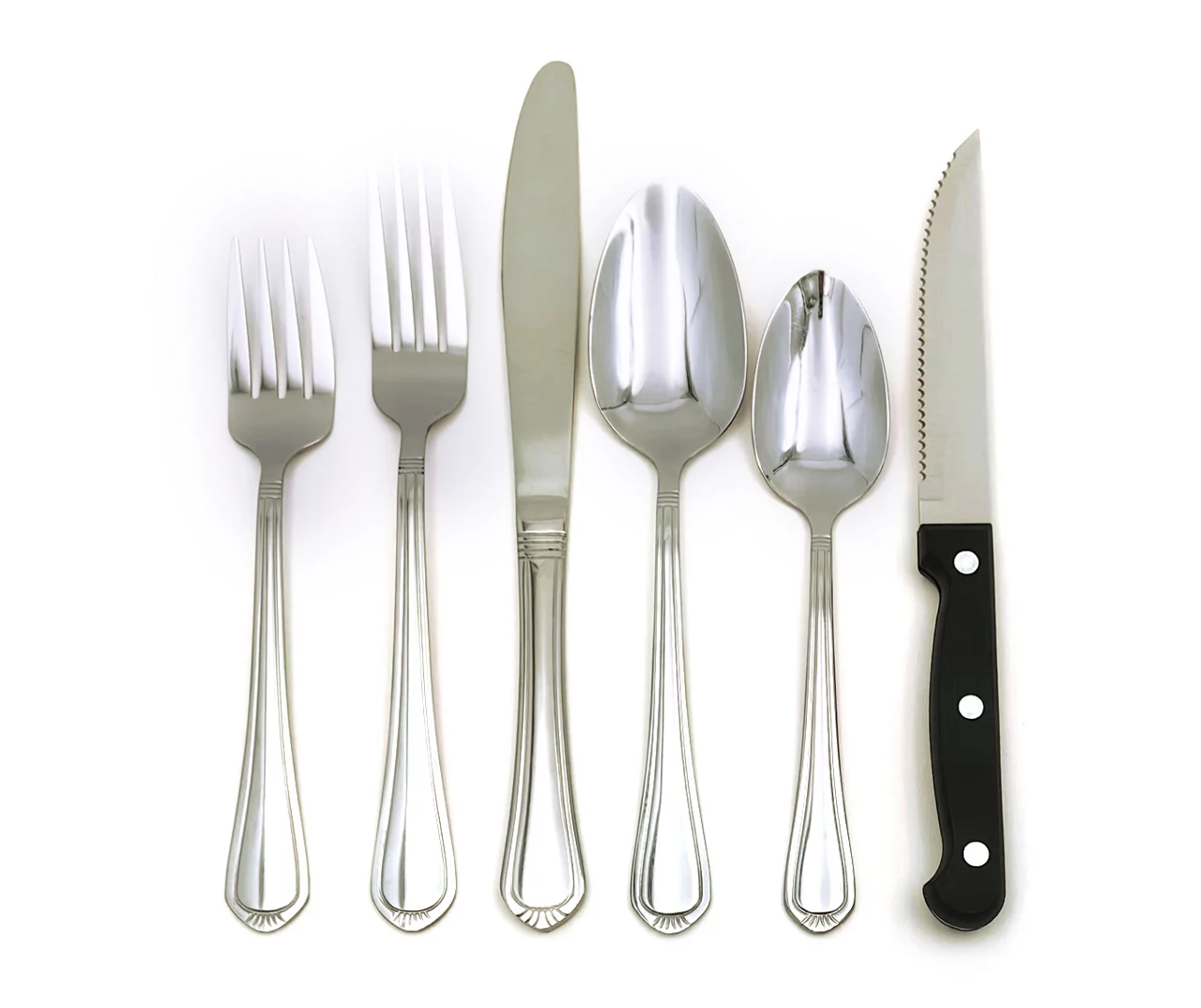 Jasmine 24-Piece Flatware Set 1 Jasmine 24-Piece Flatware Set