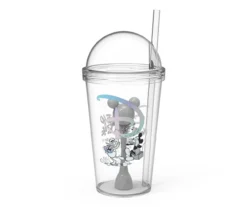 Disney Clear Mickey Sculpt Treasure Travel Tumbler, 19.5 Oz.