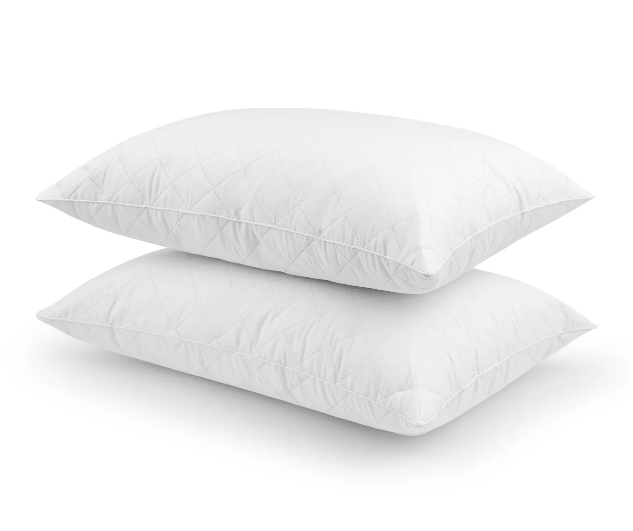 Adjustable Comfort Quilted Memory Foam Cluster Standard Pillows, 2-Pack 2 Adjustable Comfort Quilted Memory Foam Cluster Standard Pillows, 2-Pack - Image 2