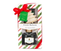 Fresh Balsam Diffuser & Votive Candle Gift Set