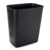 Weave-Texture Wastebasket, 5.8-Gal.