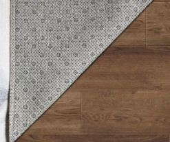 My Magic Carpet Sasha Blue & Cream Floral Washable Runner Rug, (2.5' X 7') -Home Decor Store 810615380 A5 4