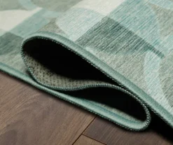 My Magic Carpet Dula Light Sage Green Circle Washable Runner Rug, (2.5' X 7') -Home Decor Store 810615394 A8 3