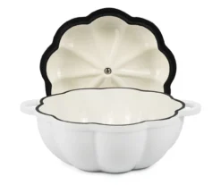 Pumpkin Enameled Cast Iron Dutch Oven, 1.8 Qt. -Home Decor Store 810616124 A0 2