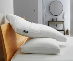 Serta White Firm Cotton-Down Pillow, 2-Pack -Home Decor Store 810617378 A8 2