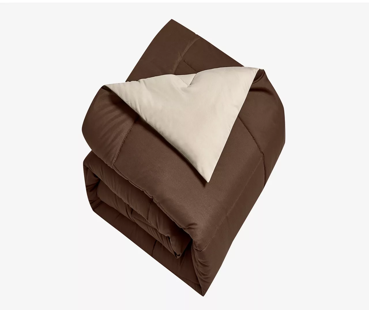 Down-Alternative Box-Quilt Reversible Comforter 9 Down-Alternative Box-Quilt Reversible Comforter - Image 9